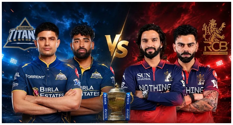Royal Challengers Bengaluru vs Gujarat Titans Stats