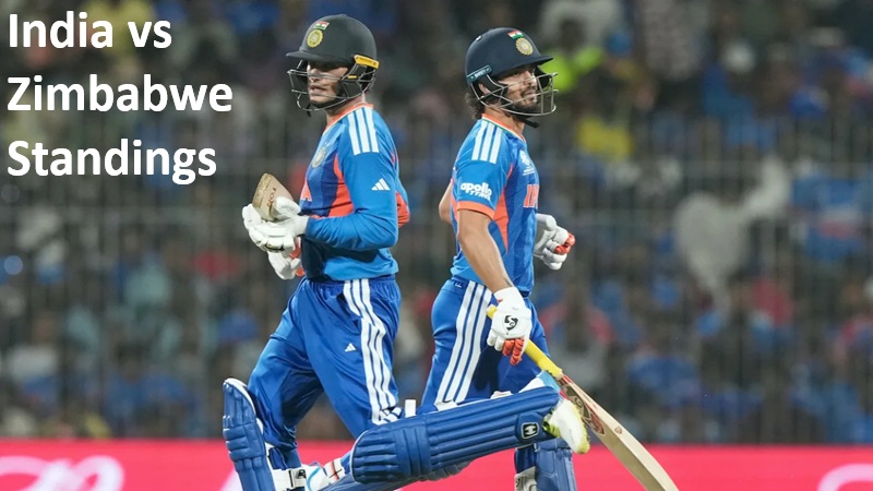 India vs Zimbabwe Standings